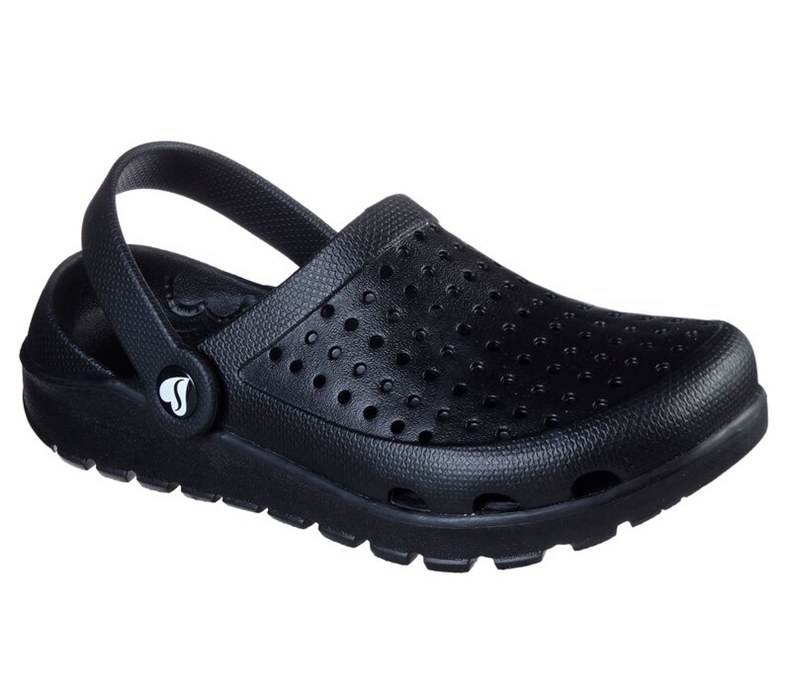 Skechers Cali Gear: Footsteps - Transcend - Womens Sandals Black [AU-GT8144]